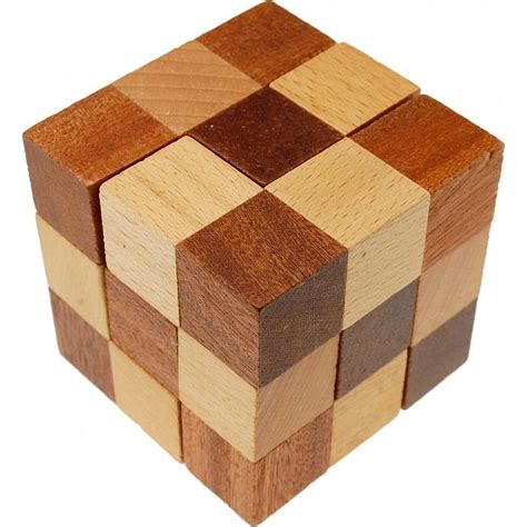 Soma Cube Puzzle Master Wood Puzzles Puzzle Master Inc