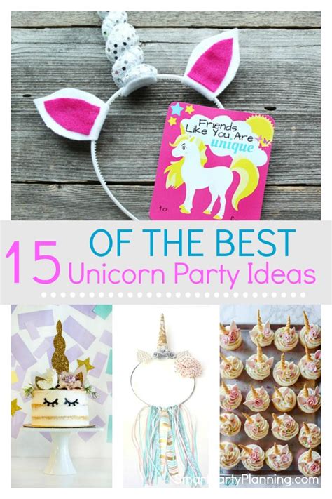 15 Of The Best Unicorn Birthday Party Ideas The Girls Will Love
