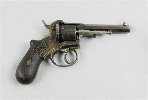 Lefaucheux 7 Mm French Da Pinfire Revolver 1898andb