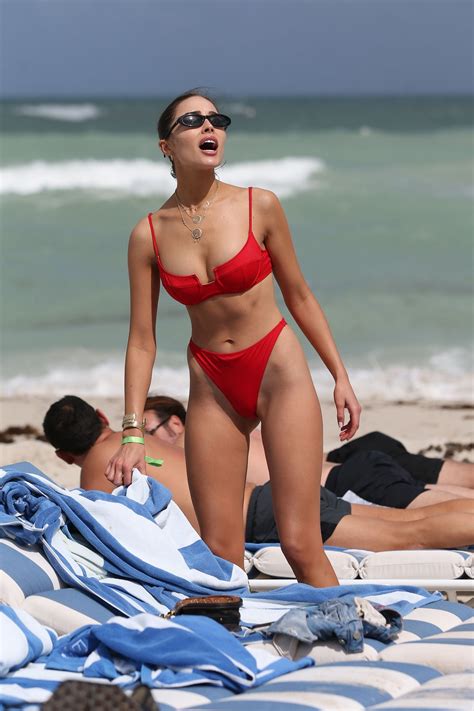 Olivia Culpo TheFappening Sexy Red Bikini 65 Photos The Fappening