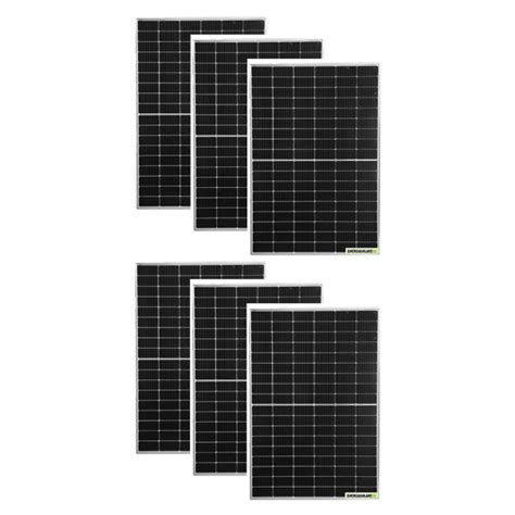 Set Von Photovoltaik Solarmodulen 405W 24 V Monokristalline