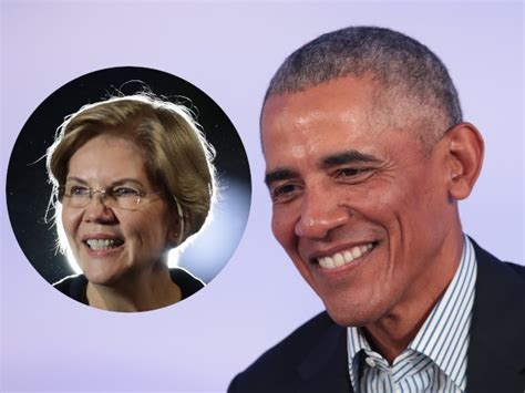report obama hyping elizabeth warren to top donors