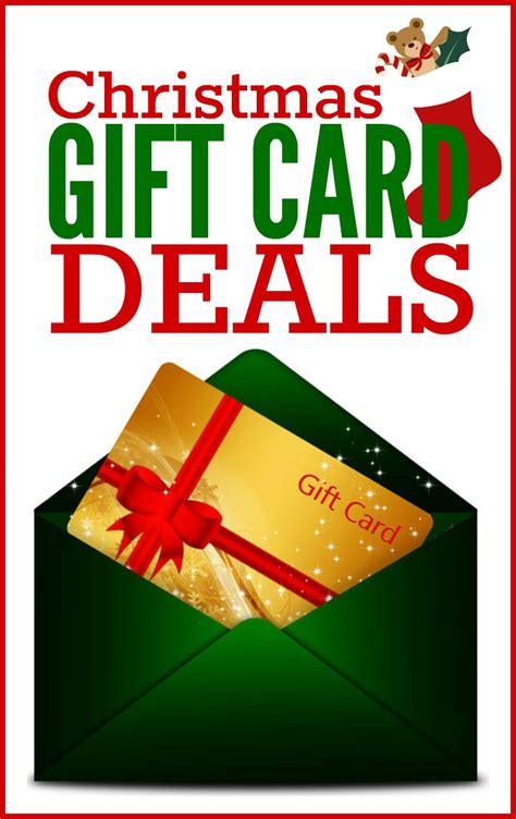 Personalized gift card with own photo and message. Christmas Gift Card Deals - Frugal Living NW