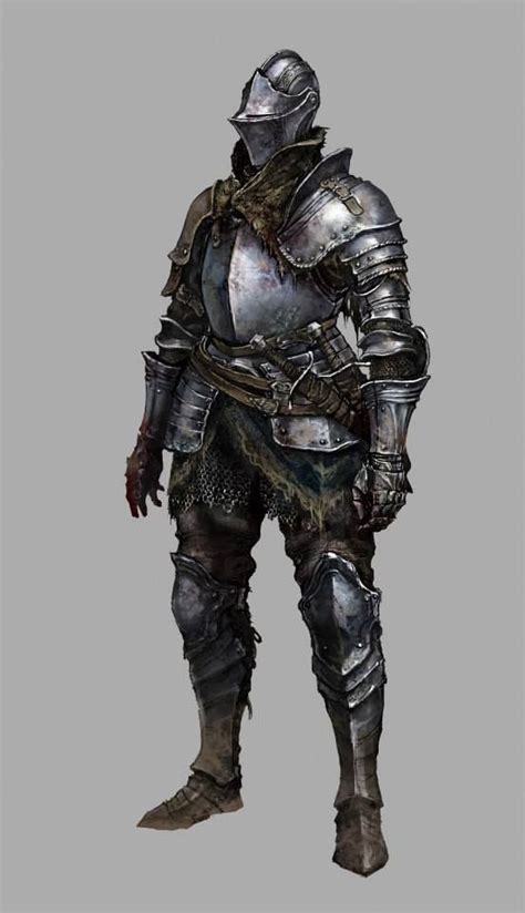 Dark Souls 3 Version Of The Elite Knight Armor Set Concept Art