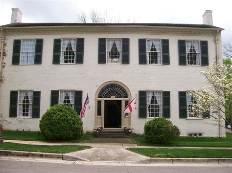 The Weeden House Museum And Gardens Huntsville Al Built In 1819the
