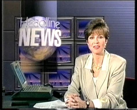 Robin Johnson Anchor Cnn Headline News In The 1980s And 1990s