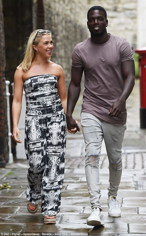 Love Islands Marcel Is Beaming As He Leaves With Gabby Daily Mail Online
