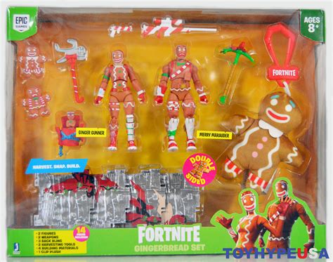 Jazwares Fortnite Gingerbread Set Target Exclusive Figure 2 Pack Review