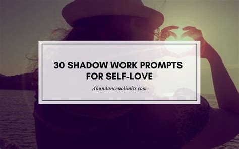 30 Shadow Work Prompts For Self Love