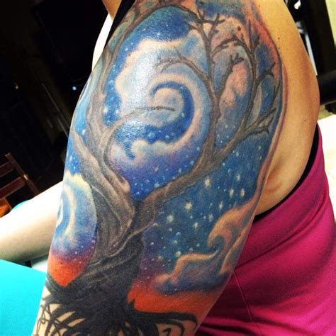 11 Tattoo Tips Before You Get A Sky Tattoos Night Tattoo Moon Tattoo