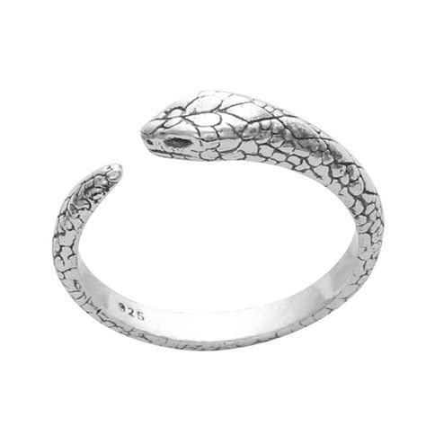 Sterling Silver Serpent Ring Snake Ring Snake Ring Silver Victorian