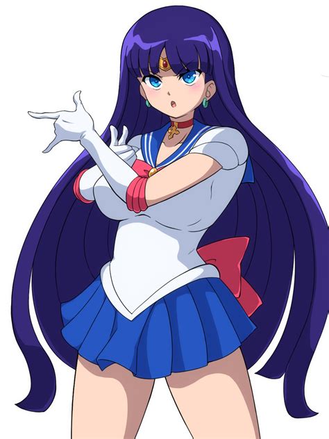 Safebooru 1girl Bishoujo Senshi Sailor Moon Blue Eyes Blue Sailor Collar Blush Bow Breasts