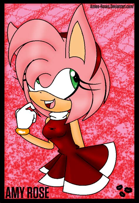 C Sweet Amy Rose By Icefatal On Deviantart