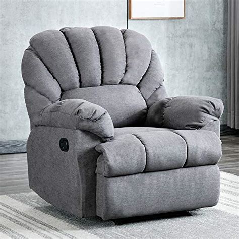 Buy bedroom chairs with reclining and get the best deals at the lowest prices on ebay! Bonzy Home Fabric Recliner Chair Overstuffed Heavy Duty Reclining Chair - Home Theater Seating ...