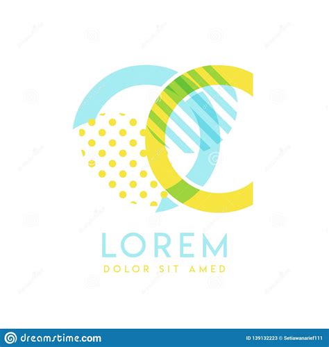 Oc Natural Logo Design With Yellow And Ocean Blue Color That Can Be