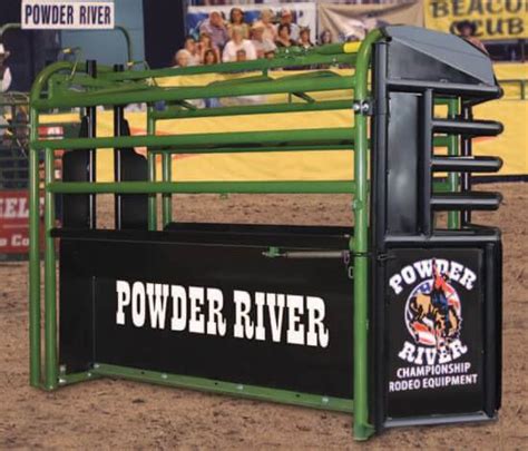 Manual Elite Roper Roping Chute Rodeo Equipment Powder River