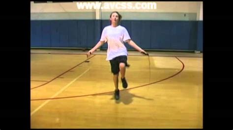 Jump Rope Drill Short Hop Right Foot For Youth Basketball Youtube