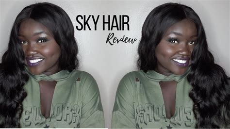 Sky Hair Review Melaninrichnyajal Youtube