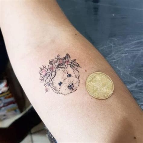 The 22 Fascinating Bichon Frise Tattoo Designs The Dogman
