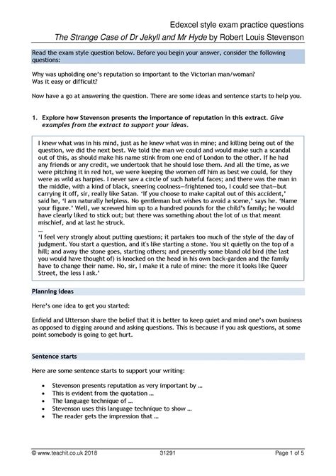 Write a newspaper article, giving your views on whether to keep or abolish the. Edexcel style practice exam questions