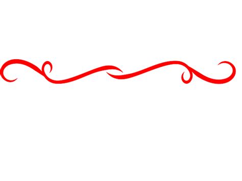 Red Line Clip Art At Vector Clip Art Online Royalty Free