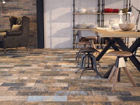 Rustic Kitchen Floor Tiles Wood Effect Tile Mountain