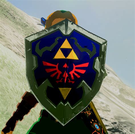 Oot Hylian Shield The Legend Of Zelda Breath Of The Wild Wiiu Mods