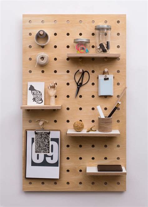 Peg It All Pegboard In Birch Plywood Plywood Projects Peg Board