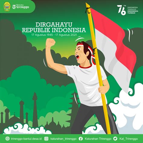 Dirgahaya Republik Indonesia Yang Ke 76 Tahun Indonesia Tangguh