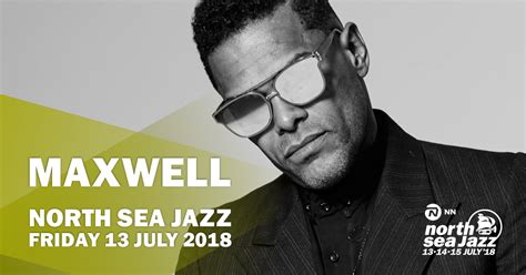 Maxwell At Nn North Sea Jazz Festival 2018 Nn North Sea Jazz Festival
