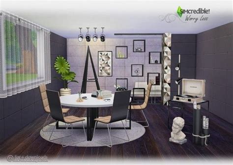 Worry Less Set At Simcredible Designs 4 Sims 4 Updates Sims 4 Cc