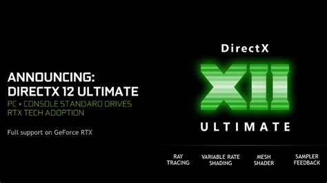 Directx 12 Ultimate Neue Api Für Turing Rdna2 Und Xbox Series X