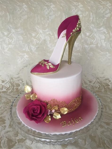 High Heel Shoe Cake By Layla A Amazingweddingcakesbeautiful Shoe