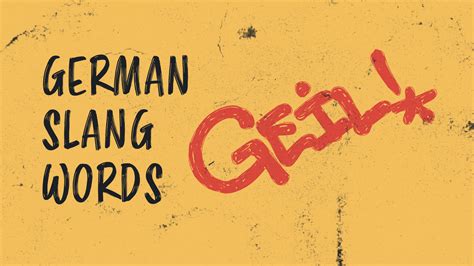 20 everyday german slang words so you sound like a native
