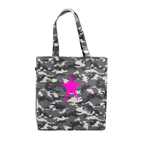 Upright Bag Grey Camouflage Quilted Koala