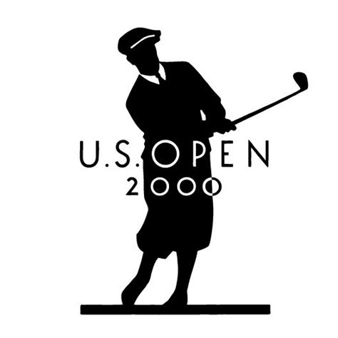 2000 Us Open Logo By Michael Schwab Studio Logo Illustration Vintage