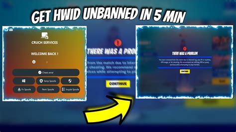 Fortnite Permanent Spoofer To Unban Your Pc For All Games Hwid Vpn