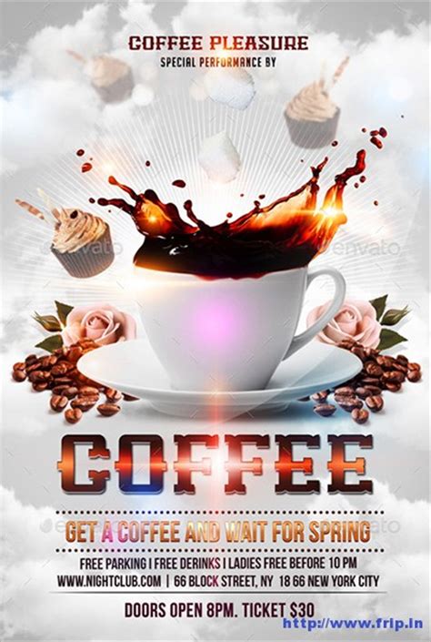 Find & download the most popular flyer coffee shop vectors on freepik free for commercial use high quality images made for creative projects. 50 Best Coffee Shop Flyer Print Templates 2020 | Frip.in