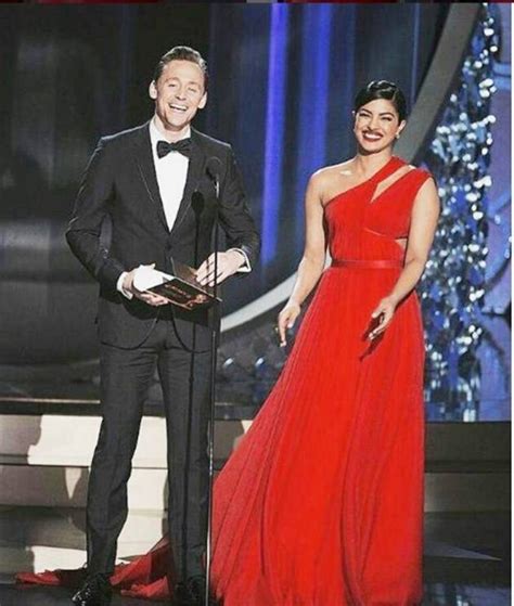 Priyanka Chopra Tom Hiddleston Flirted Openly At Emmys After Party We