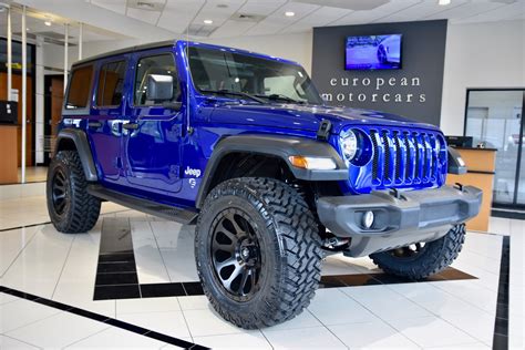 Used 2018 Jeep Wrangler Unlimited Emc Custom Lifted Sport S For Sale