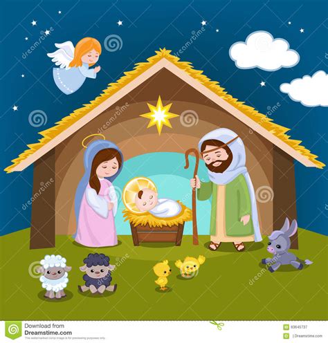 Here you can explore hq cartoon nativity scene transparent illustrations, icons and clipart with filter setting like size, type. Set Of Christmas Scene Elements. Stock Vector ...