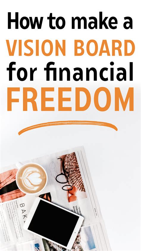 How is a debt free vision board going to help me achieve financial freedom? How to Make a Financial Freedom Vision Board | Making a ...