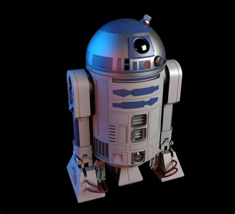 R2d2 Star Wars 3d Turbosquid 1819816