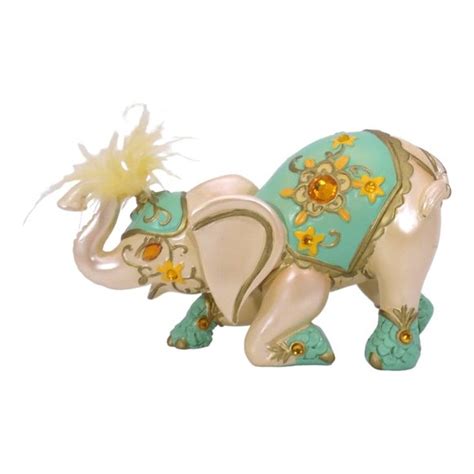 The Hamilton Collection Accents Elephant Figurine Charmed Life The