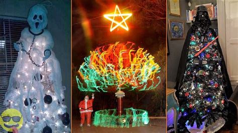 100 Most Creative And Cool Christmas Tree Ideas Funnypicsonly