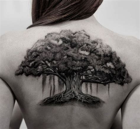 55 Magnificent Tree Tattoo Designs And Ideas Tattooblend Oak Tree