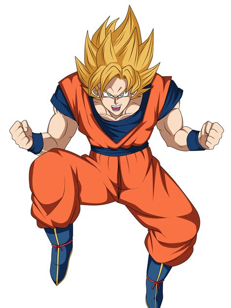 Goku Super Saiyan 1 By Rmrlr2020 On Deviantart