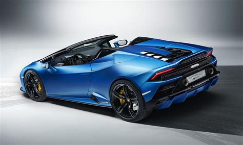 Check spelling or type a new query. Huracan Evo RWD Spyder debuts today with 449 kW and 560 N.m
