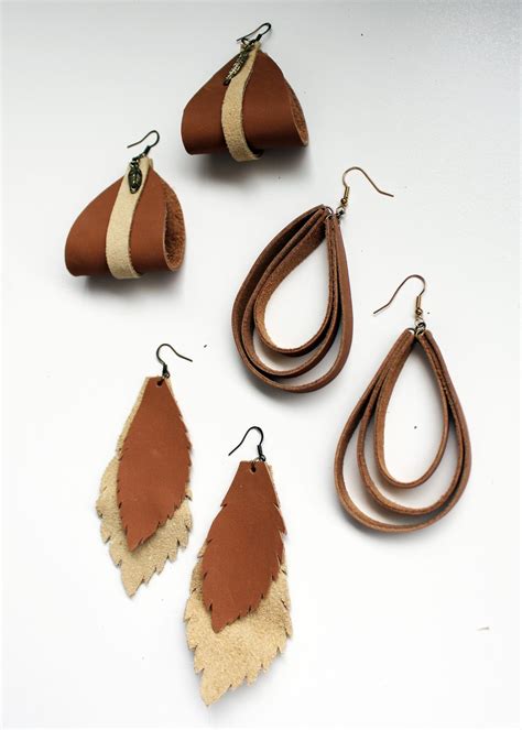 The Ultimate Guide On How To Make Leather Earrings By Hand These 6