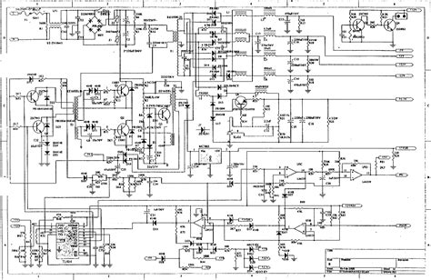 Atx Power Supply Circuit Diagram Wiring Draw And Schematic